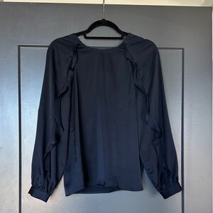 Navy Blue Banana Republic Top